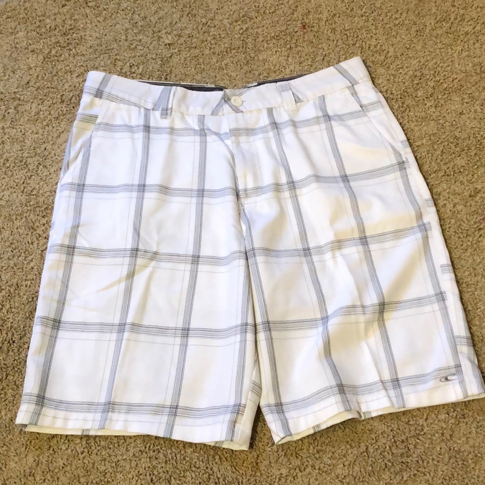 O’Neill plaid shorts
